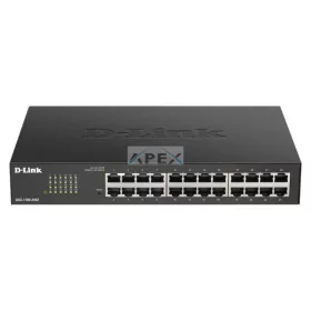   D-LINK Switch 24x1000Mbps Fémházas Menedzselhető Rackes, DGS-1100-24V2/E