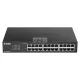 D-LINK Switch 24x1000Mbps Fémházas Menedzselhető Rackes, DGS-1100-24V2/E