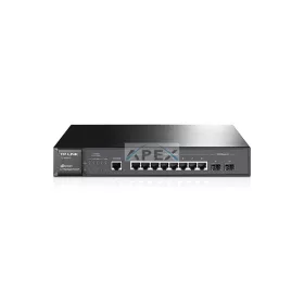   TP-LINK Switch 8x1000Mbps + 2xGigabit SFP + 1xkonzol port, Menedzselhető, SG3210