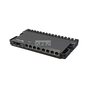   MIKROTIK Vezetékes Router 7x1000Mbps + 1x2500Mbps + 1xSFP+, Beltéri, RB5009UG+S+IN