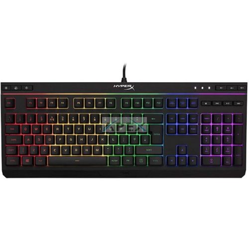 HP HYPERX vezetékes gaming billentyűzet Alloy Core RGB - brit lokalizáció
