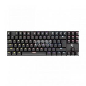   WHITE SHARK COMMANDOS mechanikus (red switch) gamer billentyűzet (magyar), fekete