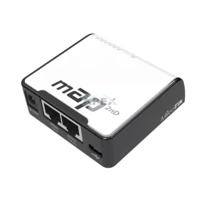   MIKROTIK Wireless Router mAP 2x100Mbps, Wi-Fi 4, Asztali, RBMAP2ND