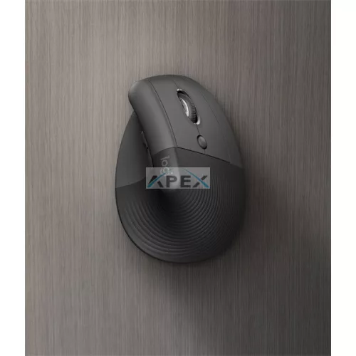 LOGITECH Egér - LIFT Vertical Ergonomic Bluetooth Optikai, Grafitszürke