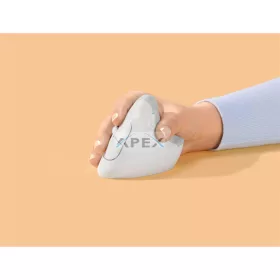  LOGITECH Egér - LIFT Vertical Ergonomic Bluetooth Optikai, Piszkosfehér