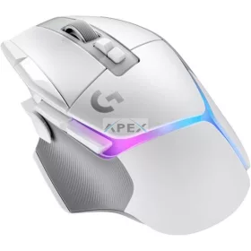   LOGITECH Egér - G502 X Plus Lightsync RGB Vezeték Nélküli Gaming, Fehér