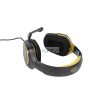 KONIX - UFC 2.0 Fejhallgató Vezetékes Gaming Stereo Mikrofon, Fekete-Sárga