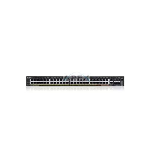 ZYXEL Switch L3 Access Switch, 600W PoE, 40xPoE+/10xPoE++, 48x1G RJ45 2x10mG RJ45, 4x10G SFP+ Uplink