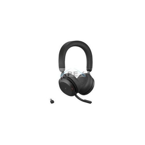JABRA Fejhallgató - Evolve2 75 MS Stereo USB-C + Bluetooth Vezeték Nélküli, Mikrofon