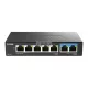 D-LINK Switch 5x1000Mbps + 2x2.5Gbps Multi-Gigabit Fémházas Asztali, DMS-107/E
