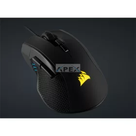   CORSAIR Vezetékes Egér Gaming, IRONCLAW RGB FPS/MOBA, 7 programozható gomb, RGB Világítás, 18000dpi, fekete