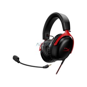   HP HYPERX vezetékes gaming fejhallgató Cloud III - fekete/piros