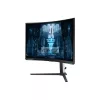 SAMSUNG Ívelt Gaming 240Hz VA monitor 32" G85NB, 3840x2160, 16:9, 350cd/m2, 1ms, 2xHDMI/DisplayPort/2xUSB, Pivot