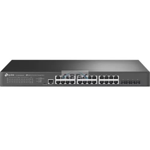 TP-LINK Switch 24x2.5Gbps + 4x10G SFP+ + 1xkonzol port Menedzselhető Rackes, SG3428X-M2