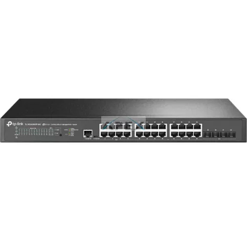TP-LINK Switch 24x2.5Gbps + 4x10GE SFP+ Layer2 Menedzselhető Rackes, SG3428XPP-M2
