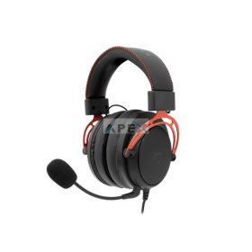   WHITE SHARK GORILLA-B/R, GH-2341-B/R gamer fejhallgató, fekete/piros, (3.5 Jack)