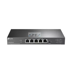   TP-LINK Switch 5x2.5G(4xPOE++) Fémházas Asztali, TL-SG105PP-M2
