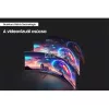 SAMSUNG Ívelt Gaming 240Hz VA monitor 57" G95NC, 7680x2160, 32:9, 420cd/m2, 1ms, 3xHDMI/DP/2xUSB