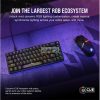 CORSAIR Vezetékes Billentyűzet Gaming, K65 PRO MINI RGB 65%, Optical-Mechanical, US, szürke