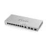 ZYXEL Switch 8x1000Mbps + 2x2.5Gbps + 2xSFP+ Web Menedzselhető, XGS1210-12-ZZ0102F