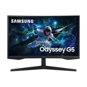   SAMSUNG Ívelt Gaming 165Hz VA monitor 27" G55C, 2560x1440, 16:9, 300cd/m2, 1ms, HDMI/DisplayPort