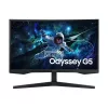 SAMSUNG Ívelt Gaming 165Hz VA monitor 27" G55C, 2560x1440, 16:9, 300cd/m2, 1ms, HDMI/DisplayPort