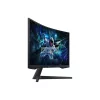 SAMSUNG Ívelt Gaming 165Hz VA monitor 27" G55C, 2560x1440, 16:9, 300cd/m2, 1ms, HDMI/DisplayPort