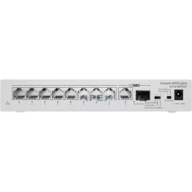   Huawei eKit Switch 8x1000Mbps (124W POE+) + 1x1000Mbps Uplink + 1x1GE (SFP), Nem menedzselhető, Asztali - S110-8P2ST