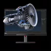 LENOVO Monitor - ThinkVision P27 3D; 27" UHD 3840x2160 IPS, 16:9, 1200:1, 310cd/m2, 4ms, VESA, HDMI, DP, USB Type-C