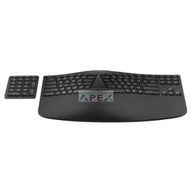 HP vezeték nélküli ergonomikus billentyűzet 965 - fekete