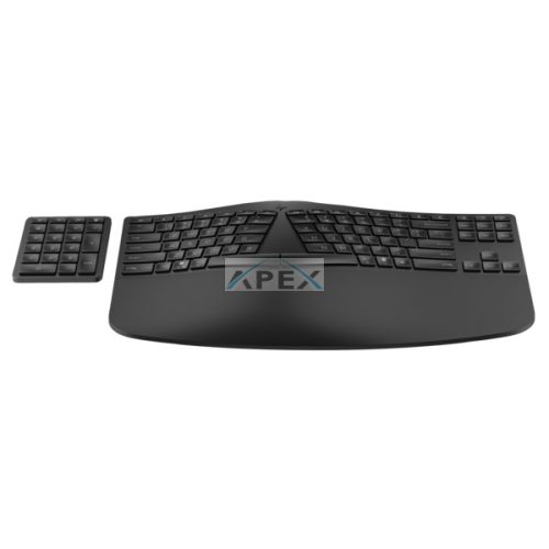 HP vezeték nélküli ergonomikus billentyűzet 965 - fekete