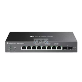   TP-LINK Switch 8x2.5Gbps(8xPOE+) + 2x10G SFP+, Menedzselhető, SG2210XMP-M2