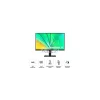 SAMSUNG IPS 100Hz monitor 32" S60D, 2560x1440, 16:9, 350cd/m2, 5ms, HDMI/DisplayPort/3xUSB, Pivot