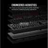 CORSAIR Vezetékes Billentyűzet Gaming, K70 CORE RGB, Mechanikus, MLX Red switch, 104 gombos, US, fekete