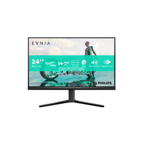 PHILIPS IPS Gaming 180Hz monitor 27" 27M2N3200S 1920x1080, 16:9, 300cd/m2, 0,5ms, 2xHDMI/DisplayPort, hangszóró, HDR10