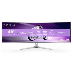   Philips EVNIA ívelt OLED monitor 49", 49M2C8900L/00 5120x1440, 32:9, 0,03ms, 1.000 cd/m2, HDMIx2/DP/USBx4/USB-C (90W)