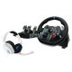 LOGITECH Játékvezérlő - G29 Driving Force Racing Kormány PS3/PS4/PS5/PC + Astro A10 Gaming headset, fehér