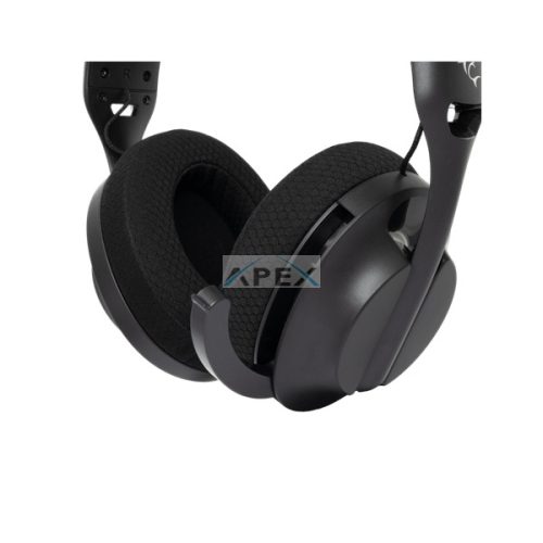 WHITE SHARK FALCON-B, GH-2441B, vezeték nélküli gamer fejhallgató, fekete