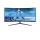 Philips EVNIA Ívelt Gaming OLED monitor 34", 34M2C6500/00 3440x1440, 21:9, 0,03ms, 2xHDMI/DP/4xUSB, áll. mag., Ambiglow