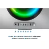 SAMSUNG Ívelt Gaming OLED monitor 34" G85SD, 3440x1440, 21:9, 250cd/m2, 0.03ms, DP/HDMI/WiFi/BT, hangszóró, távirányító