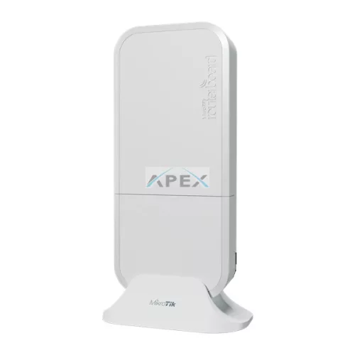 MIKROTIK Wireless Router wAP ax 2x1000Mbps, Wi-Fi 6, Falra szerelhető, kültéri, WAPG-5HAXD2HAXD