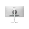 MSI Monitor Business Modern MD272UPSW 27" UHD, 3840x2160, 60Hz, IPS, 4ms, HDMI, DP, USB-C, Pivot, White - SMART