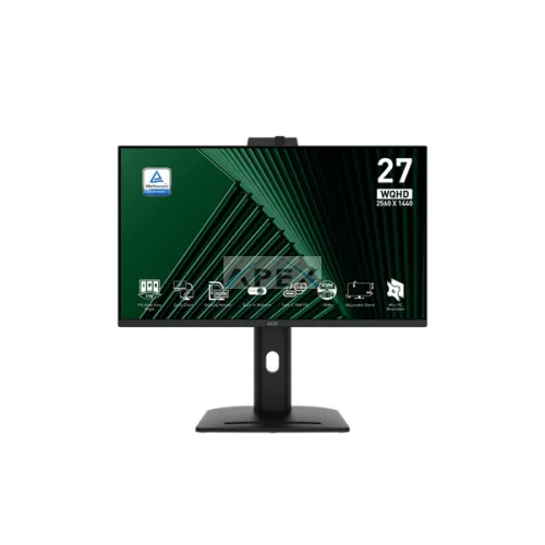 MSI Monitor Business PRO MP275QPDG 27" QHD 2560x1440, IPS 16:9 100Hz, 1 ms, 2x HDMI, DP,  Docking, Black