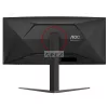 AOC Ívelt Gaming 240Hz monitor 34" CU34G4Z, 3440x1440, 21:9, 450cd/m2, 0,5ms, HDMIx2/DisplayPort/USBx2