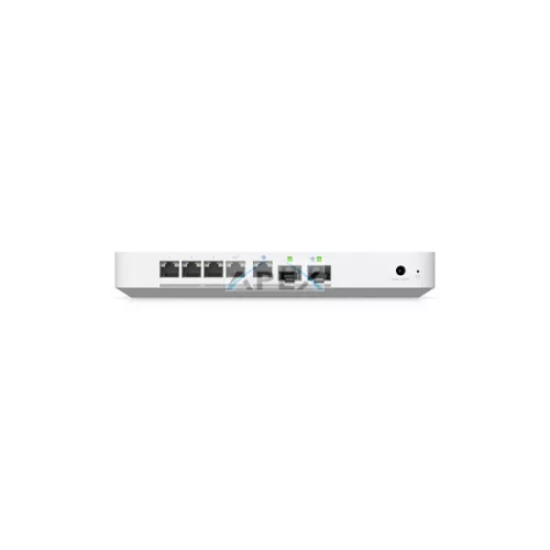 UBiQUiTi Vezetékes Router Gateway 4x2,5GbE + 1x10GbE + 1x10Gbit SFP+, Asztali - UXG-FIBER