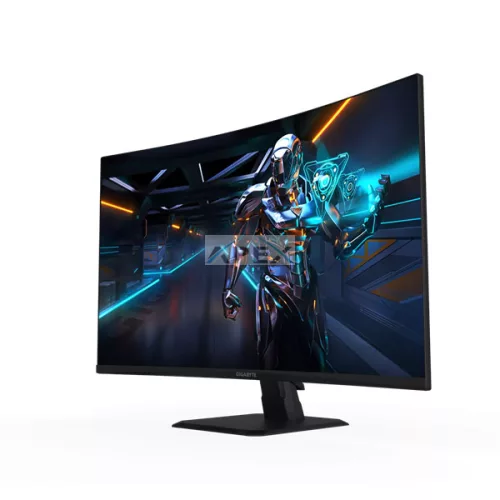 GIGABYTE Ívelt VA LED Monitor 31.5" GS32QCA 2560x1440 2xHDMI/Displayport