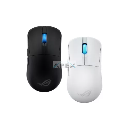 ASUS Vezetékes / Vezeték Nélküli egér ROG HARPE ACE MINI USB Optikai, Fehér 42000DPI