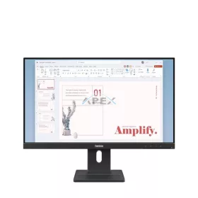   LENOVO Monitor - ThinkVision E24-40; 23,8" FHD 1920x1080 IPS, 16:9, 4ms, 100Hz, 1300:1, 250cd/m2, HDMI, DP, VGA, Pivot