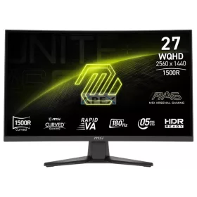   MSI Monitor GAMING MAG 275CQF E18 Ívelt 27" WQHD 2560x1440 180Hz Rapid VA 1500R, 5000:1, 0,5ms, 2x HDMI,DP