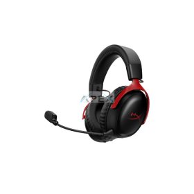   HP HYPERX vezeték nélküli gaming fejhallgató Cloud III S - fekete/piros